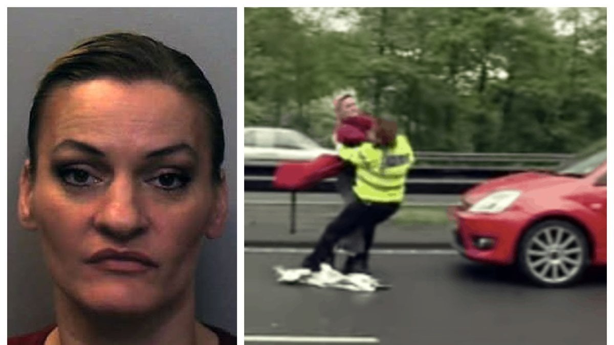 Tvillingarna Sabina och Ursula Eriksson kastade sig framför trafiken på motorvägen.